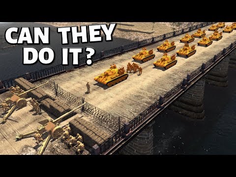 Can the Orange ARMY cross the BRIDGE ? RIVER D-DAY - Army Men ATTACK ! AMOW