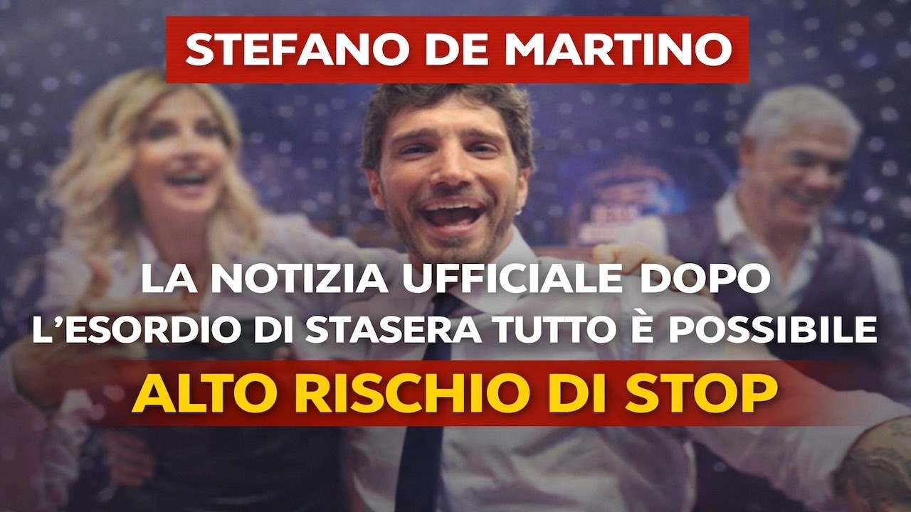 📺😱 PRIME TIME RIBALTATO: STEFANO DE MARTINO SORPRENDE TUTTI E CAMBIA GLI EQUILIBRI DELLA SERATA