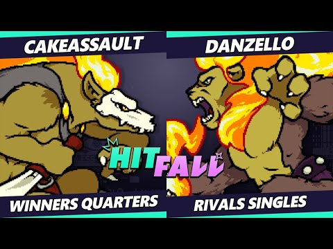 Hitfall 2023 - CakeAssault (Forsburn) Vs. Danzello (Zetterburn) Rivals of Aether - RoA