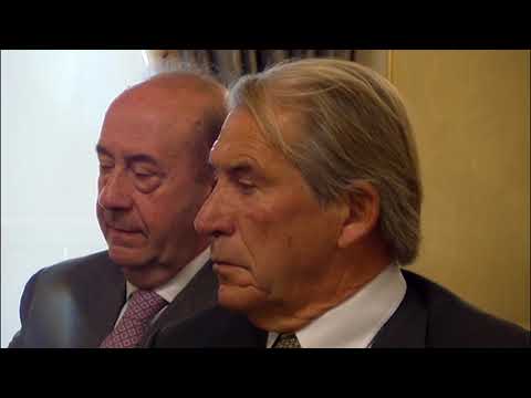 Caltanissetta si candida per i Mondiali sport d'impresa, Giacomo Crosa a Palazzo del Carmine