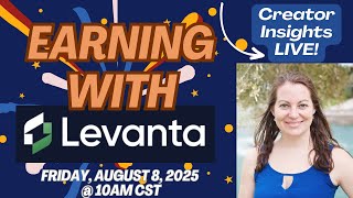 Maximize Your Amazon Influencer Earnings with Levanta with Ally & Kathleen - Creator Insights LIVE