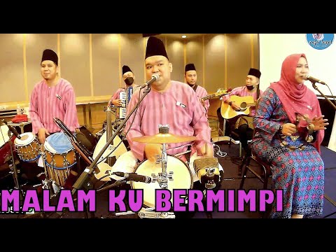 MALAM KU BERMIMPI (KLASIK) cover by ROJER & KAJOL ft ORKES MELAYU ROJER (OMR).