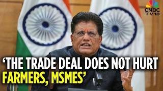 India & US Trade Deal | Commerce Minister Piyush Goyal On India-US Interim Trade Deal