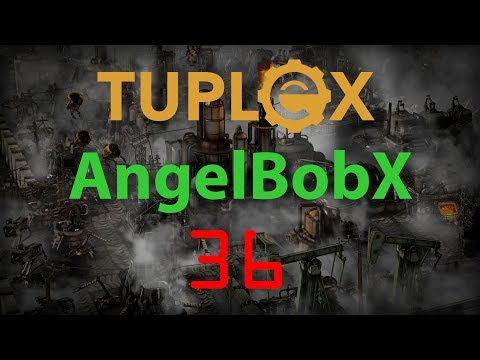 Factorio AngelBobX Let's Play #36 - Concrete brick and stone