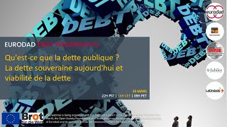 Qu'est-ce que la dette publique ? La dette souveraine aujourd'hui et viabilité d