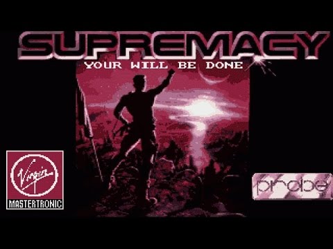 Supremacy gameplay (PC Game, 1990)
