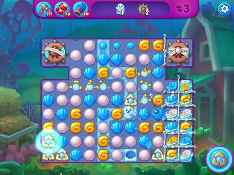 Fishdom Very Hard level 6300 no boosters フィッシュダム ベリーハード [Friend's]