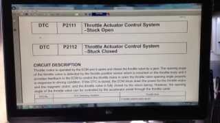 Toyota Tacoma Check Engine Light Codes P2103 & P2111 Fix