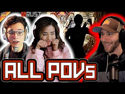 RUST S2 BONUS | All Perspectives ft. Pokimane and RayC - chocoTaco OTV Rust Server "The Divide"