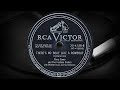 THERE'S NO BOAT LIKE A ROWBOAT - Perry Como with Mitchell Ayres and his Orchestra (1951)