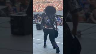 a taste of my onstage antics with fever 333 🧨 [April Kae on Bass] #fever333 #tour
