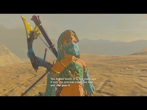 TLoZ: Breath of the Wild (Wii U) - DLC - Urbosa's Extra Dialogue