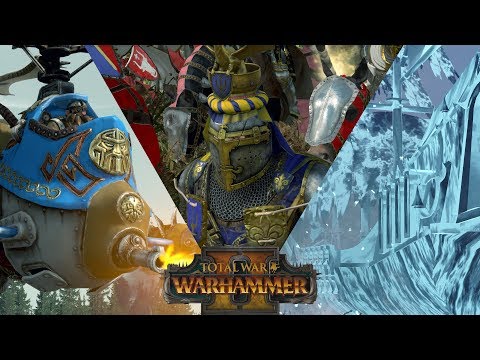 BOMBER, ALBERIC, VAN GHEIST - Triple Cast // Total War: Warhammer II Online Battle