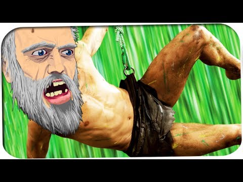 HAPPY WHEELS - LIKE a TARZAN! ☆ Let's Play Happy Wheels