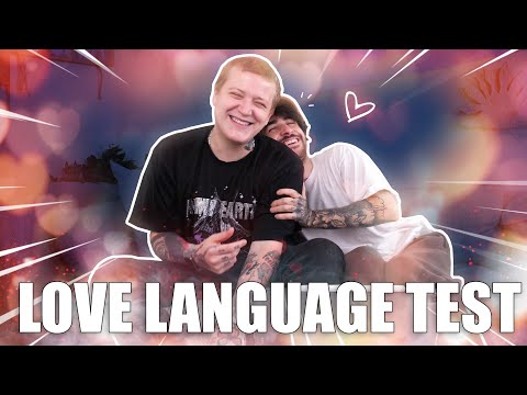 Wir machen den "Love Language" Test..!