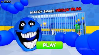 HUNGRY SNAKE PRISON RUN! roblox Gameplay Walkthrough No Death 4K