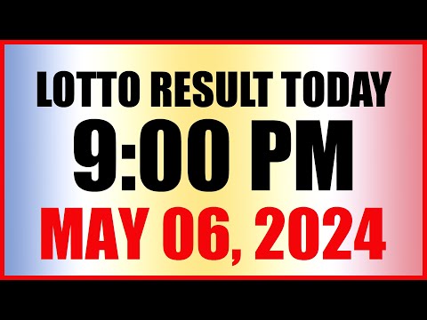 Lotto Result Today 9pm Draw May 6, 2024 Swertres Ez2 Pcso
