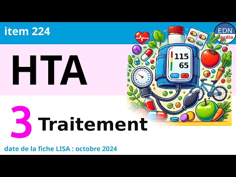 224 - Hypertension artérielle - Partie 3 - Traitement