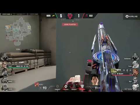 GLD Leo Cracked 1v5 ACE 😲 | GLD Vs NAVI | Valorant.