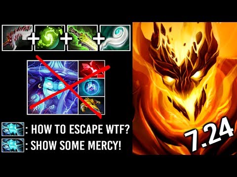 EPIC Non-Stop 9k Combo Shadow Fiend Counter Storm Spirit Crazy Meta Abyssal Fast Farm 7.24 Dota 2