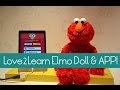 New LOVE2LEARN ELMO Plush Toy And App Toy Fair 2016
