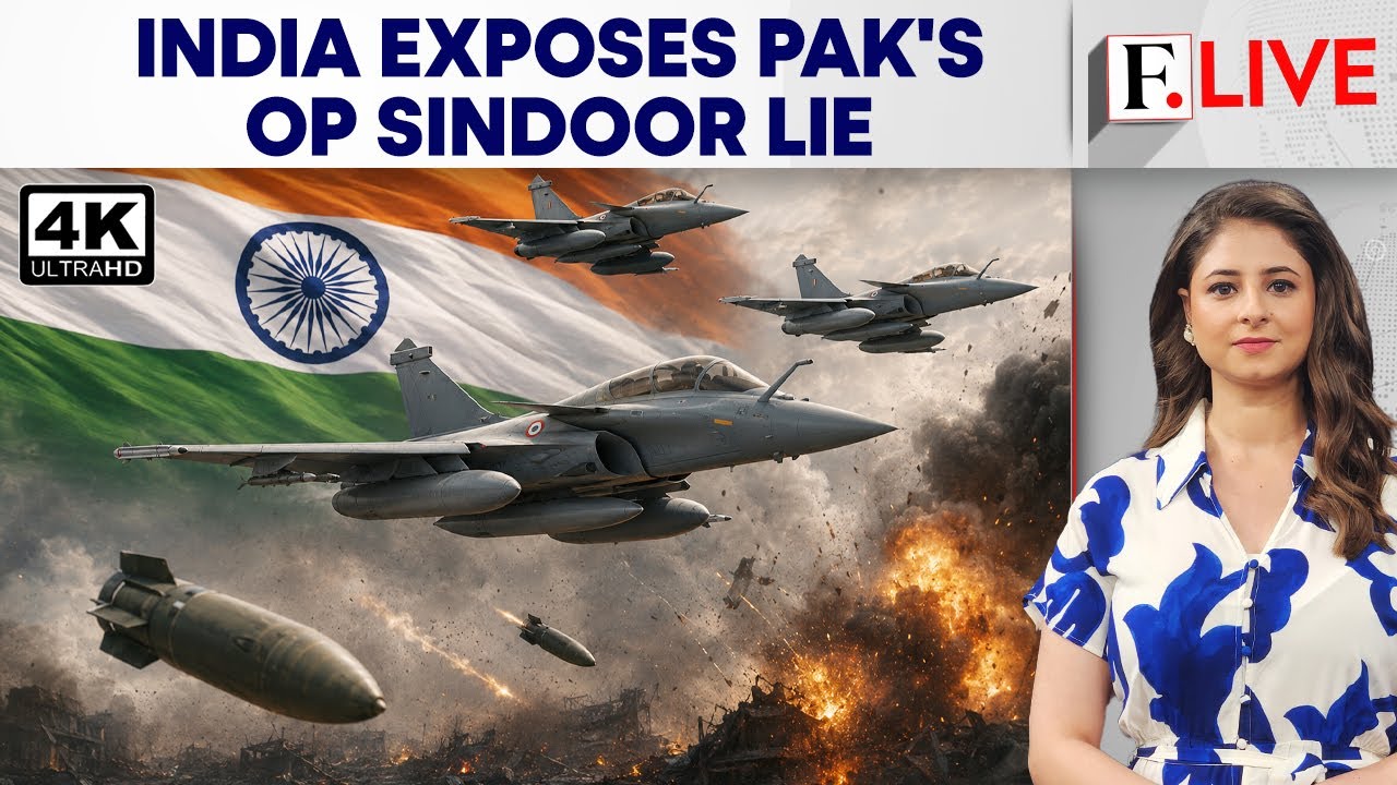 India's Rafale Fleet Stands At 36 As Per Tender, Pak's Op Sindoor Claim Busted | Firstpost Live | 4K
