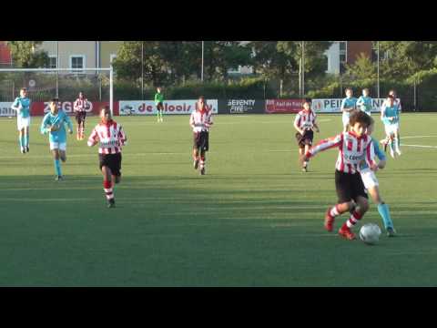 Kleinzoon en neef speelt voetbal, Sparta Rotterdam--J.V.O.Z, 3-4, 15 AUG 2016