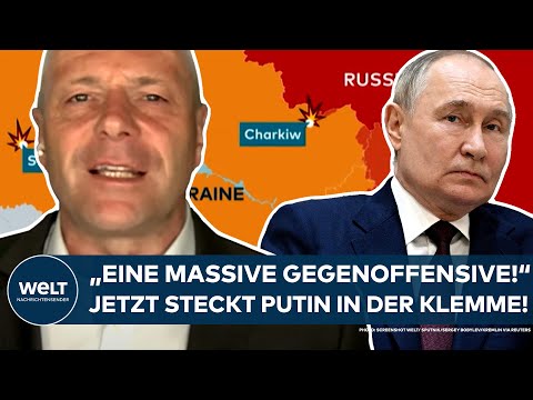 PUTINS KRIEG: "Eine massive Gegenoffensive der Ukrainer!" Jetzt stecken die Russen in der Klemme!