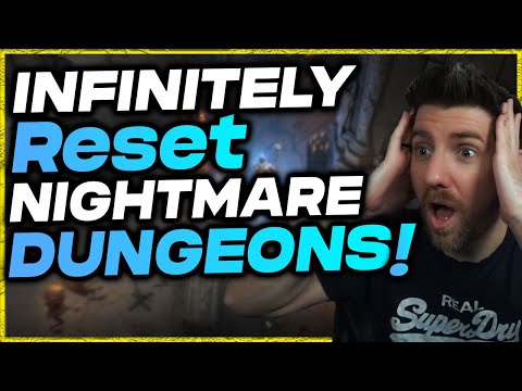 Diablo 4: ACTUAL BEST WAY to Level Solo! Infinitely Reset Nightmare Dungeons! (Fastest EXP in game)