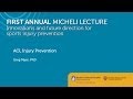ACL Injury Prevention Greg Myer PhD Sports Medicine Division Boston Children S Hospital