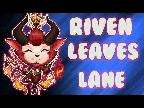TEEMO vs RIVEN TOP   RIVEN LEAVES LANE   League of Legends Ranked Game #30