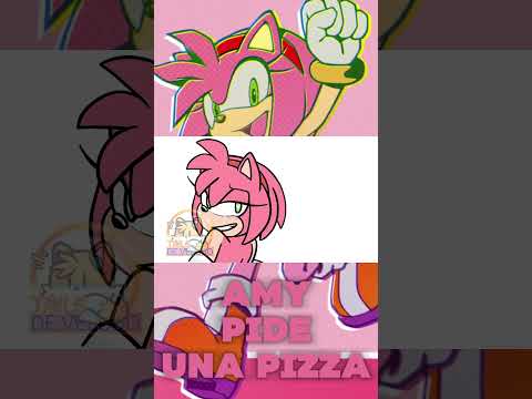 Amy Orders Pizza - Latin Spanish #sonic #sonicmemes