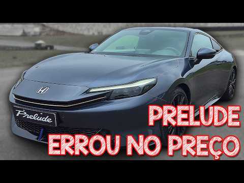 AVALIAÇÃO NOVO HONDA PRELUDE - BAITA ESPORTIVO LINDO E MODERNO MAS MUITO CARO