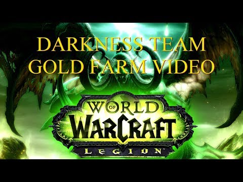 WoW Legion Easy Gold Farm For 110 Levels