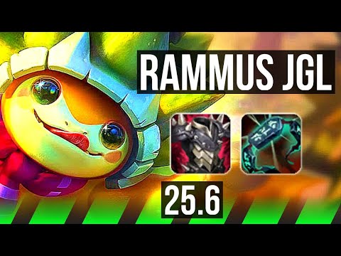 RAMMUS vs JARVAN IV (JGL) | EUW Diamond | 25.6