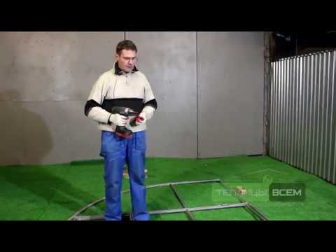 Сборка теплицы «Ударница Царицынская»