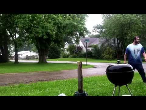 Random milk jug cutting