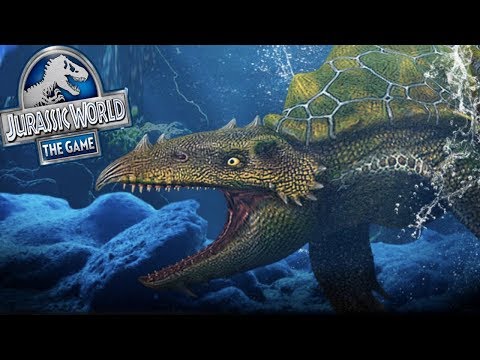 NEW AQUATIC HYBRID PSEPHODERMA+DAKOSAURUS - DAKODERMA ?!  |Jurassic World The Game|Ep 253