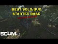 How to Build a Solo/Duo Starter Base in SCUM 1.0 guide
