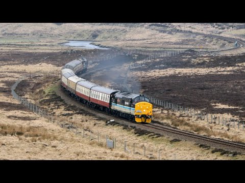 37401 & 37403 visit the Highlands with BWC-3 'The Far North' railtour 22/3/25