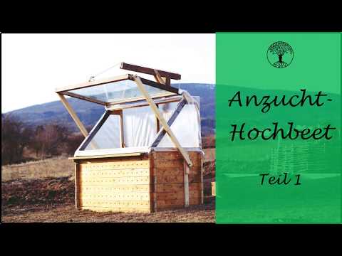 Anzucht-Hochbeet - mit Holzverbindungen und fast ohne Schrauben!  Teil 1/3