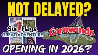 2 Major Six Flags New Attractions Opening WAY SOONER Than We Thought?
