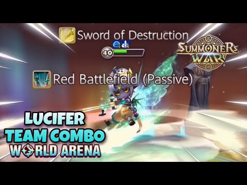 Lucifer Team Combo in World Arena Ep. 4 - Summoners War
