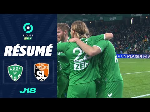 AS SAINT-ÉTIENNE - STADE LAVALLOIS MFC (1 - 0) - Résumé - (ASSE - LAVAL) / 2022-2023
