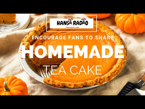Desserts Corner : Homemade Tea Cake | Bake With Hansi Radio : Lemon Drizzle Cake !!