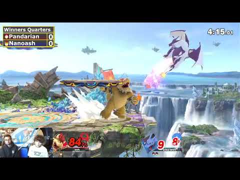 RER 1 Winners Semis - Nanoash (Bowser) Vs. Pandarian (Pokemon Trainer)