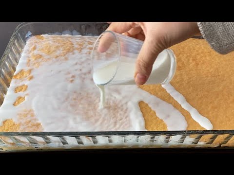 Bol Sütlü Çok Hafif ve Lezzetli Bi Tatlı 👌🏻😋 Tam Ramazan’a Özel 😍😍😍