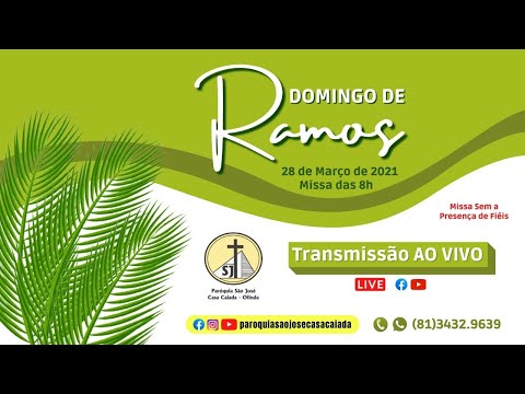 Celebração Eucarística do Domingo de Ramos - Missa da Manhã.