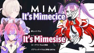 Bae and Towa Can't Hold Their Laugh When Hajime and Vivi Try To Say "Mimesis"【Hololive】