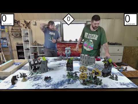 Lumineth Realm-lords vs Sylvaneth